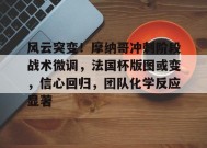 风云突变！摩纳哥冲刺阶段战术微调，法国杯版图或变，信心回归，团队化学反应显著的简单介绍-英雄联盟S15赛竞猜