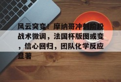 风云突变！摩纳哥冲刺阶段战术微调，法国杯版图或变，信心回归，团队化学反应显著的简单介绍-英雄联盟S15赛竞猜